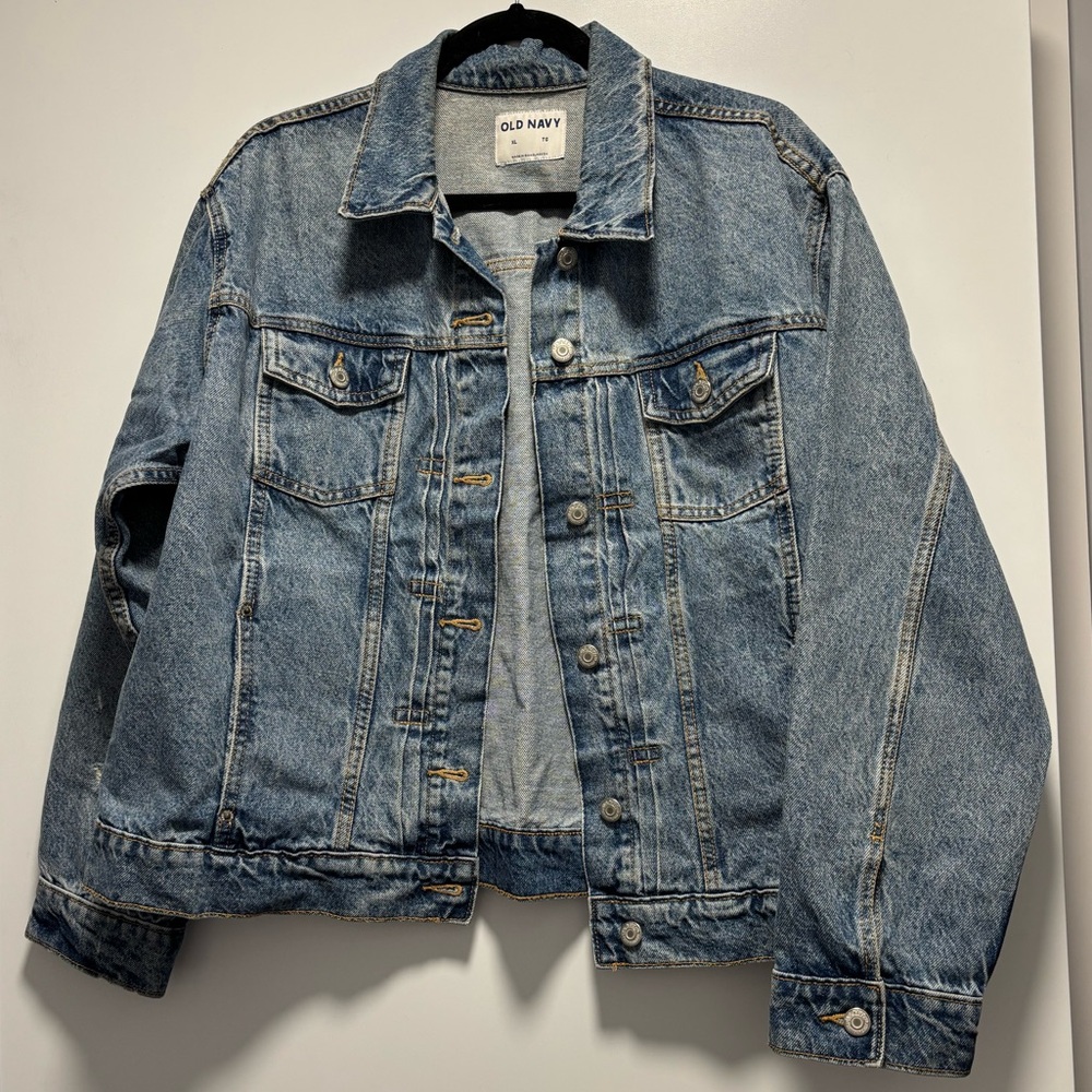 Old Navy Classic Blue Jean Jacket